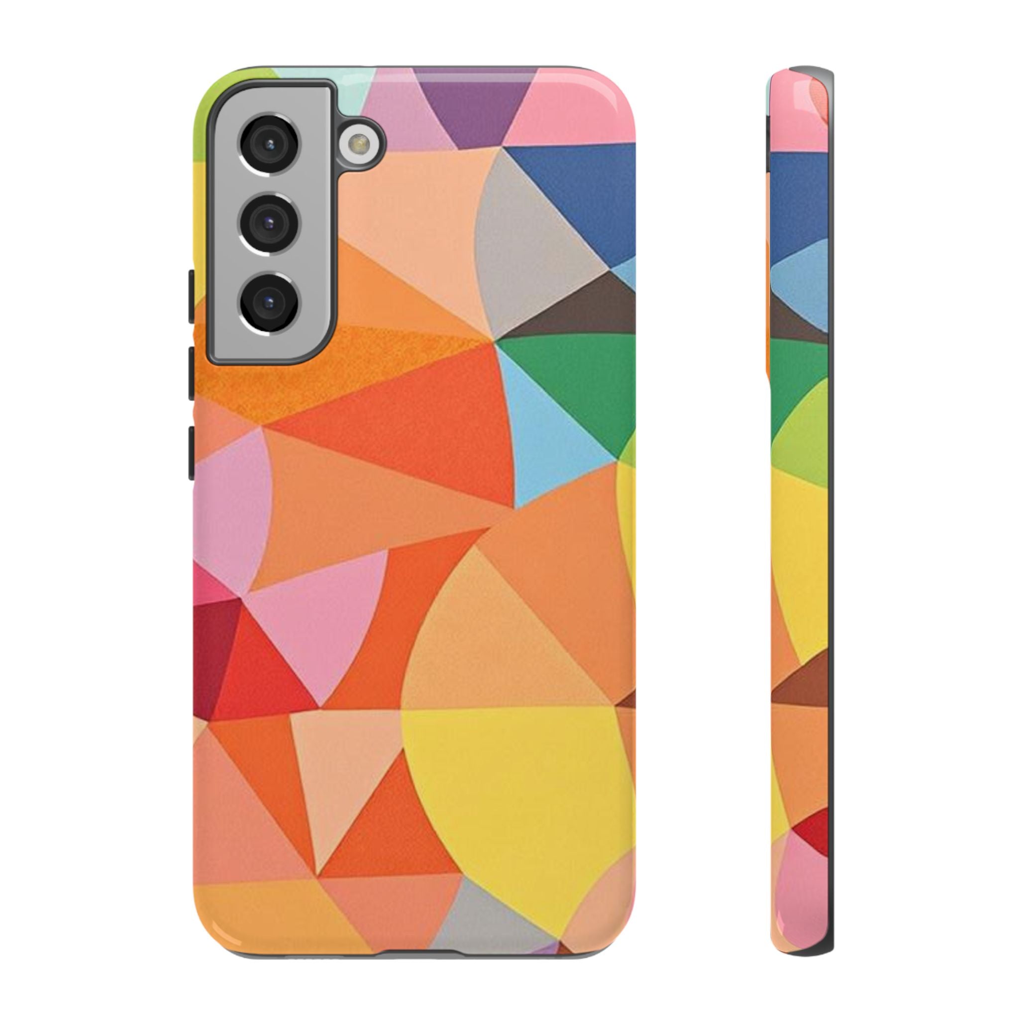 Colorful Geometric Tough Case for Android