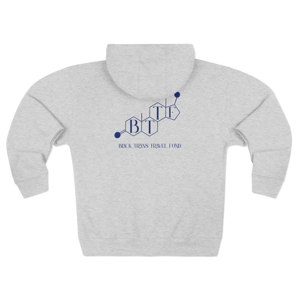 BTTF - Black Trans Travel Fund Unisex Zip-Up Hoodie