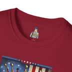 No Kings in America-Democracy Matters  Unisex Softstyle T-Shirt