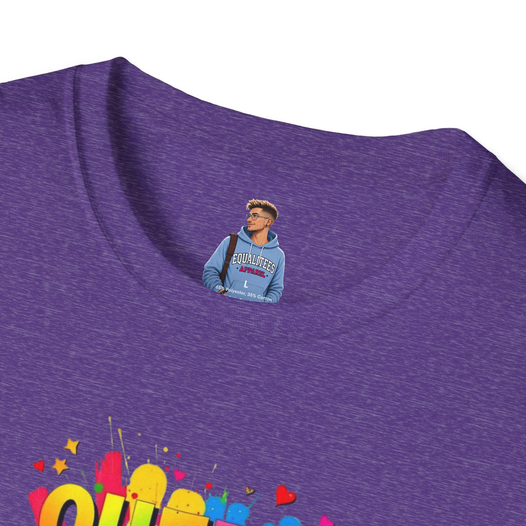 Queer Kids Matter Unisex Softstyle T-Shirt - Celebrate Inclusivity & Pride