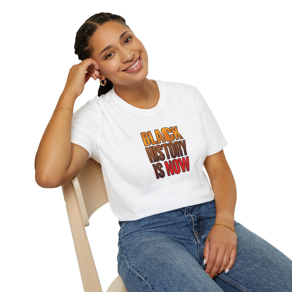 Black History is Now Inspirational Tee