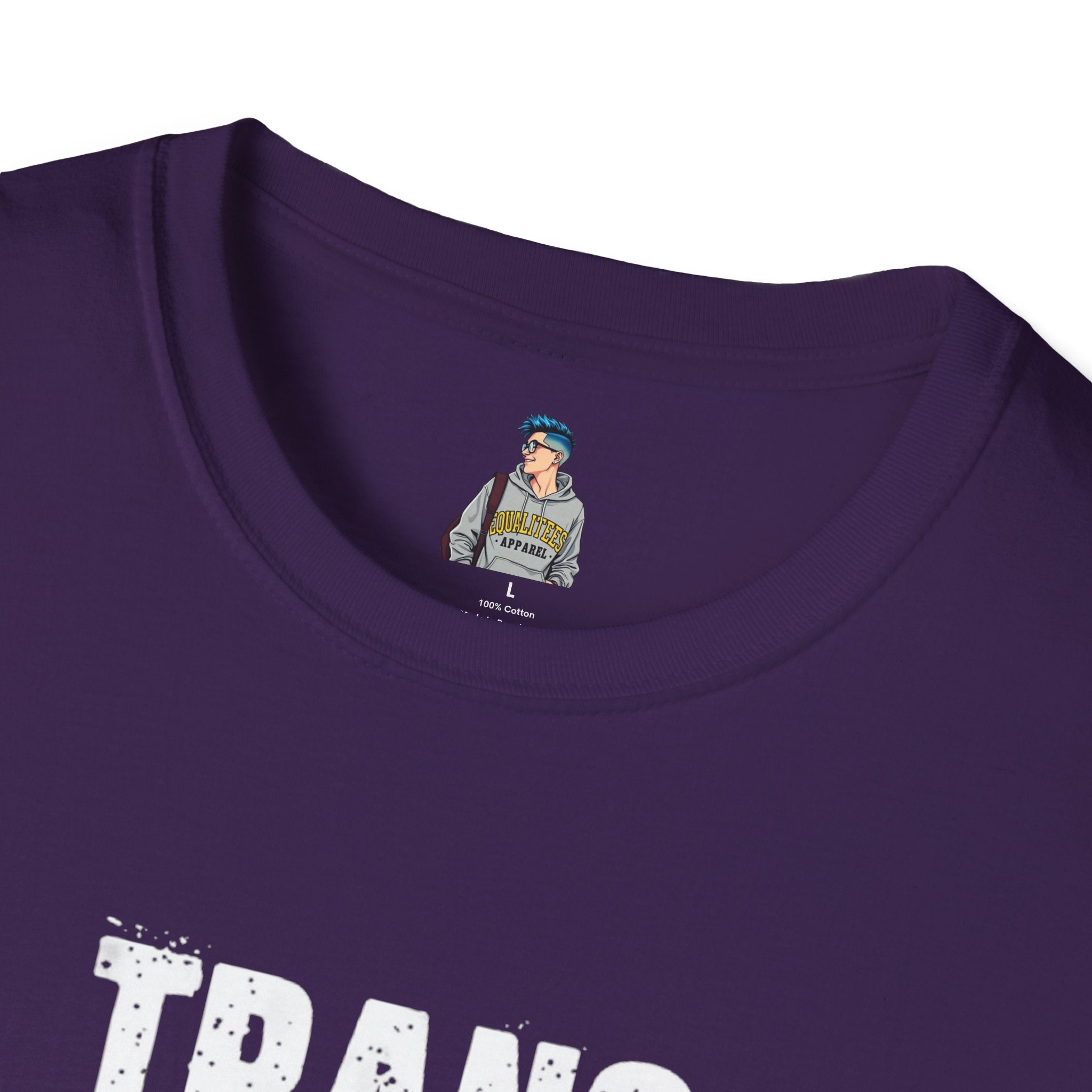 Trans Lives Matter Unisex Softstyle T-Shirt - Support LGBTQ+ Rights