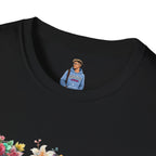 FDT Bold Floral Typography T-Shirt