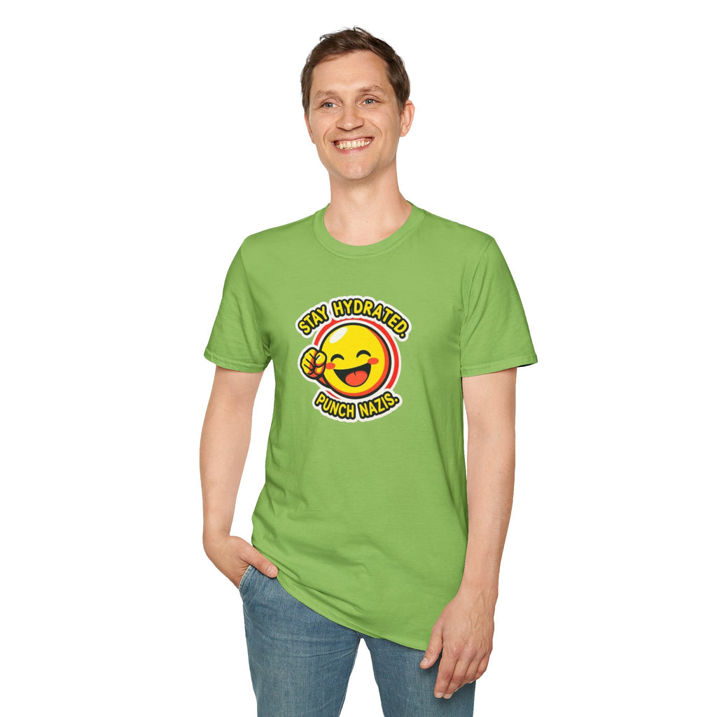 Stay Hydrated, Punch Nazis T-Shirt