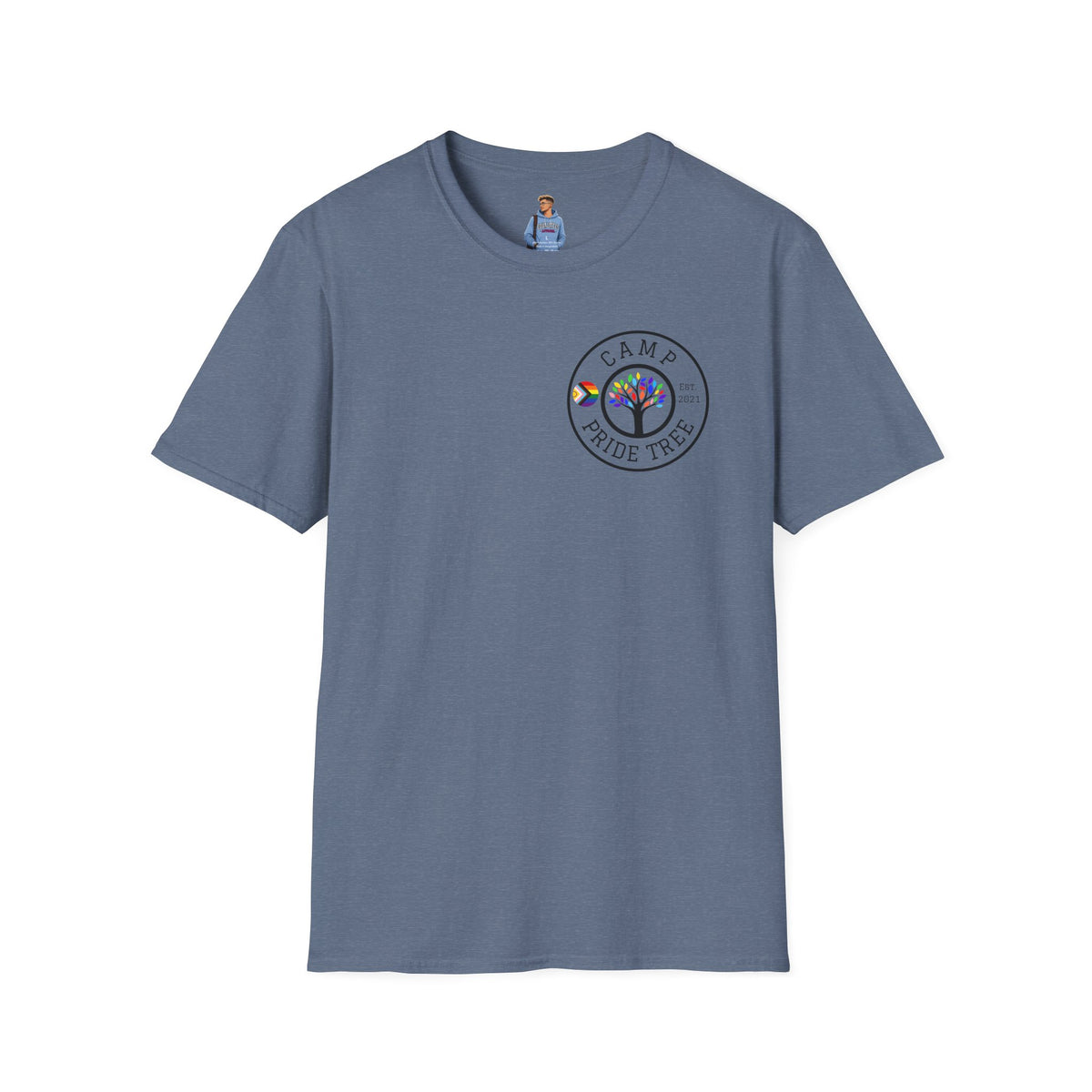 Camp Pride Tree T-Shirt — Logo Tee