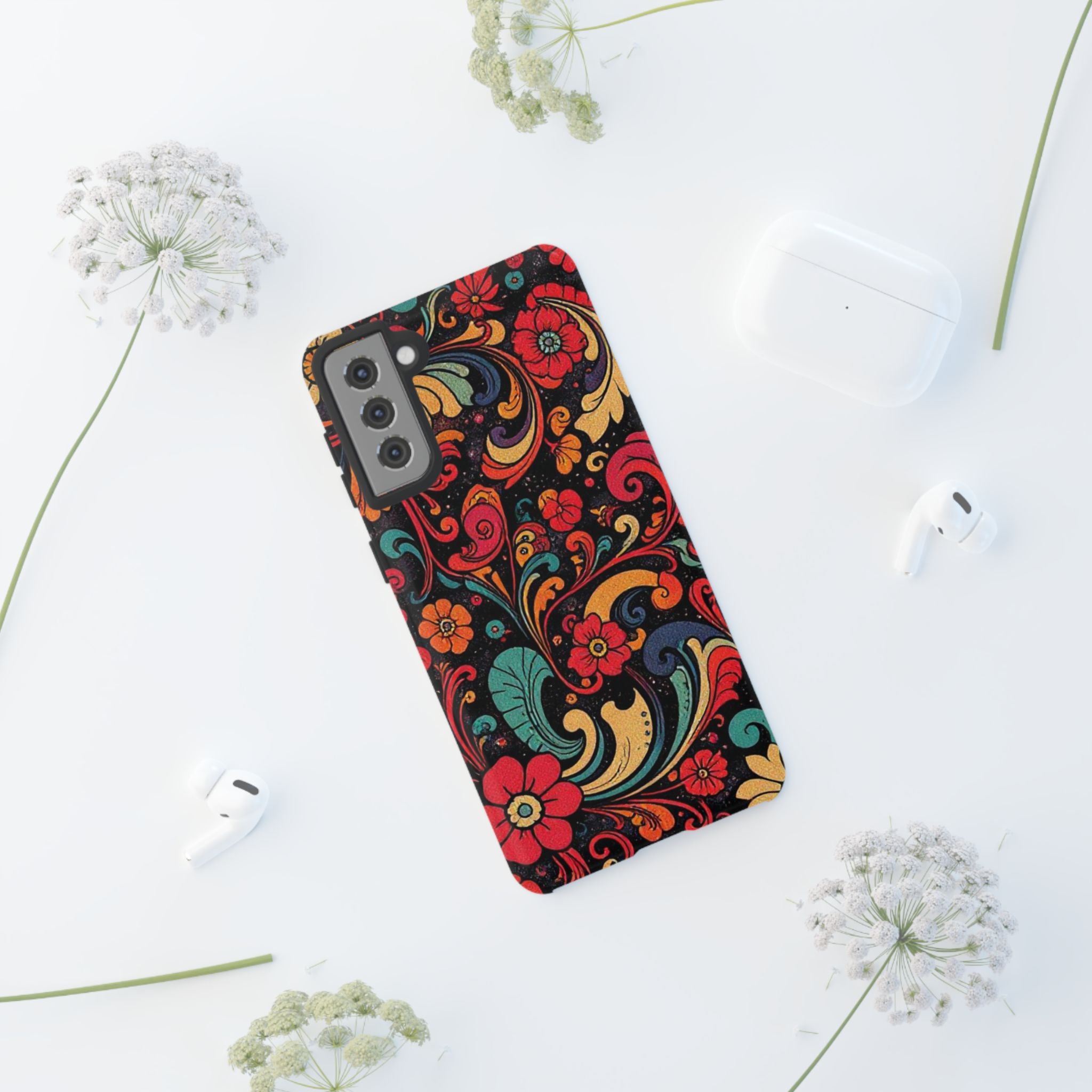 Floral Paisley Tough Case for Android