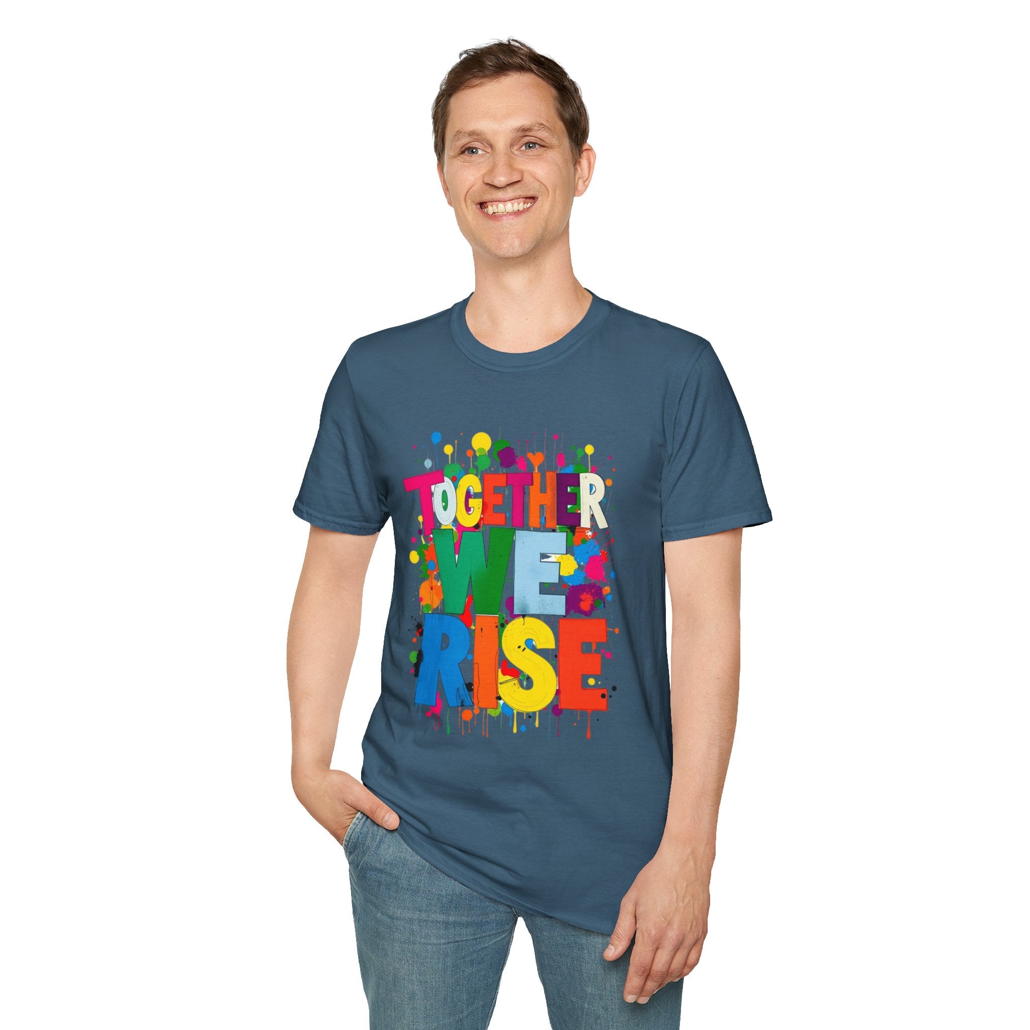 Together We Rise Unisex Softstyle T-Shirt