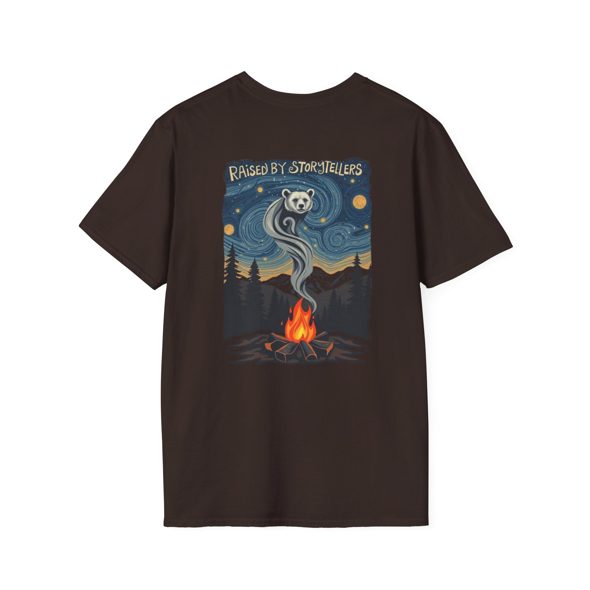 Raised by Storytellers Native Pride T-Shirt