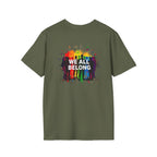 Nothing Makes You An Expert On Skin You Don't Live In' Statement Tee - Inclusive Rainbow Design