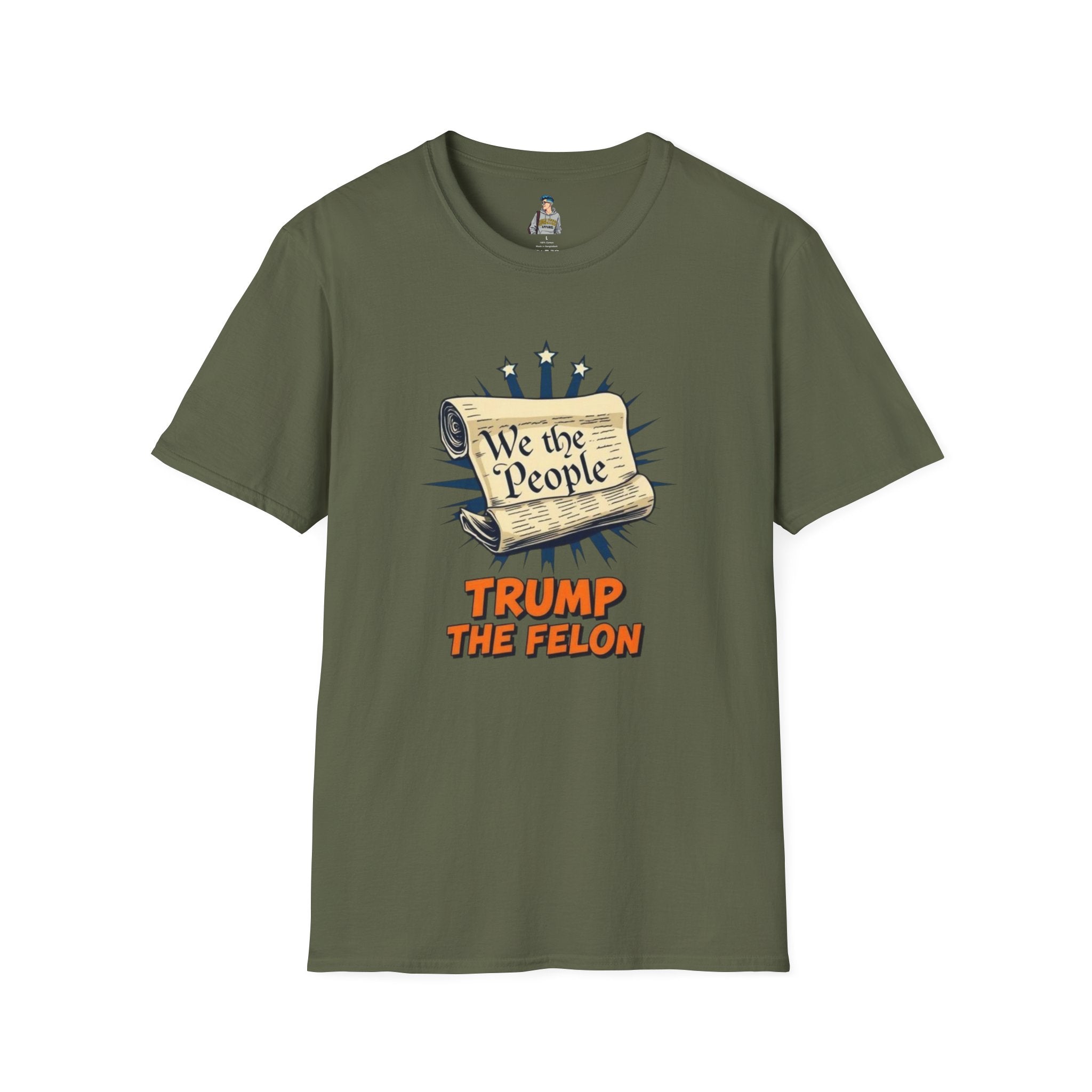 Unisex Softstyle T-Shirt - We the People Trump the Felon Tee
