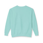 Unisex Lightweight Crewneck Sweatshirt - MAMA with Flowers