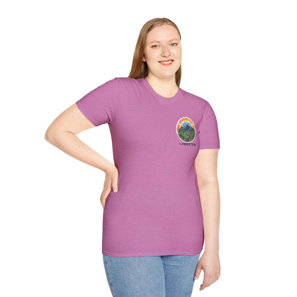 Pride Tree Las Vegas Mountain Graphic T-Shirt