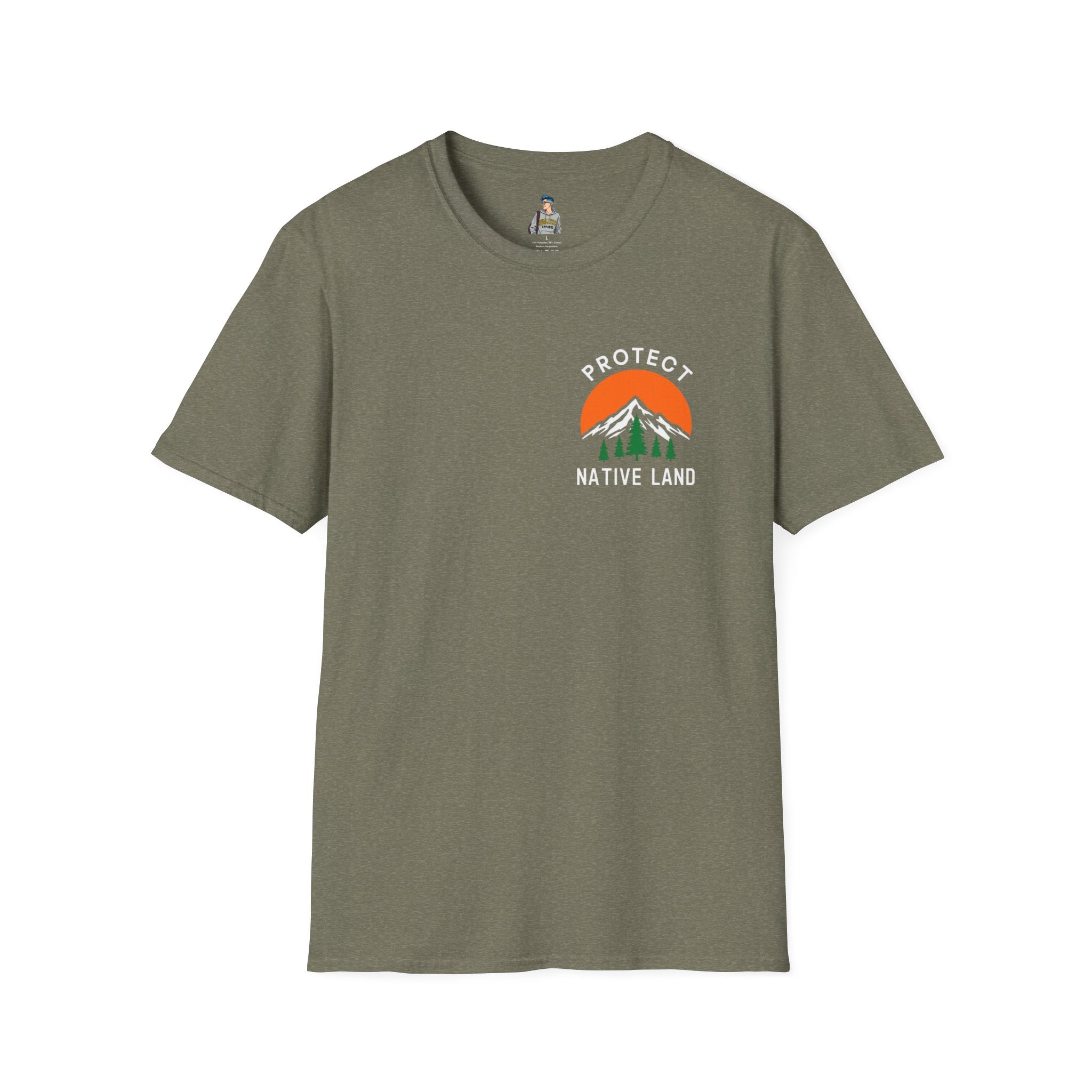 Protect Native Land Softstyle Unisex T-shirt