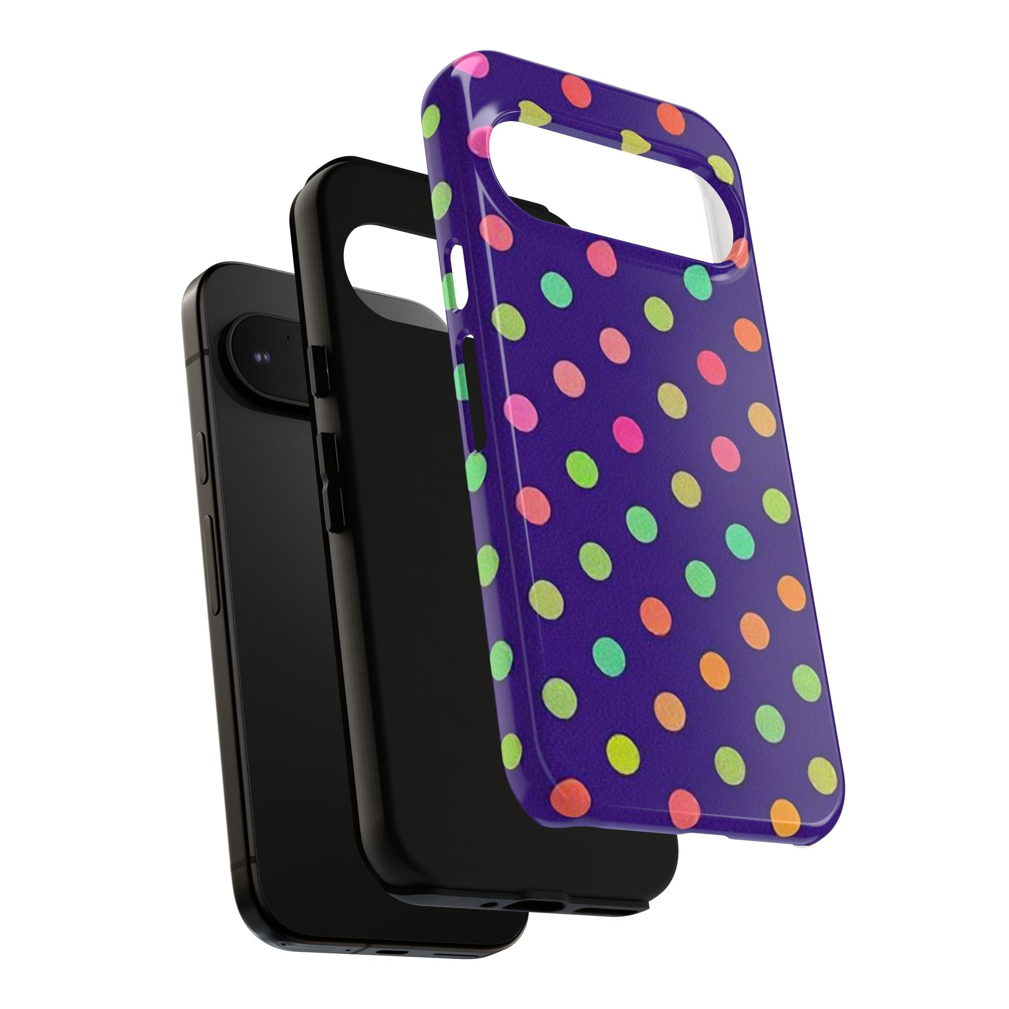 Colorful Polka-Dot Tough Case for Android