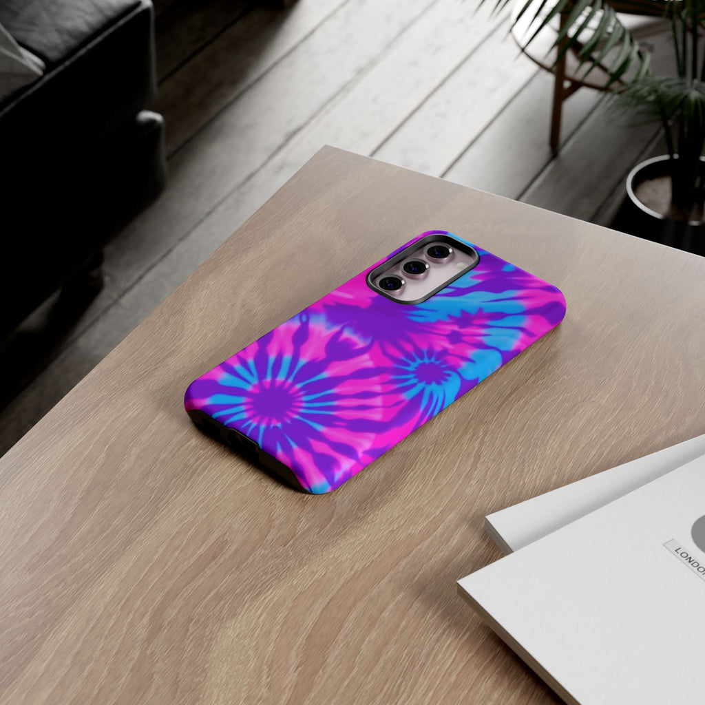Tie-Dye Floral Tough Case for Android