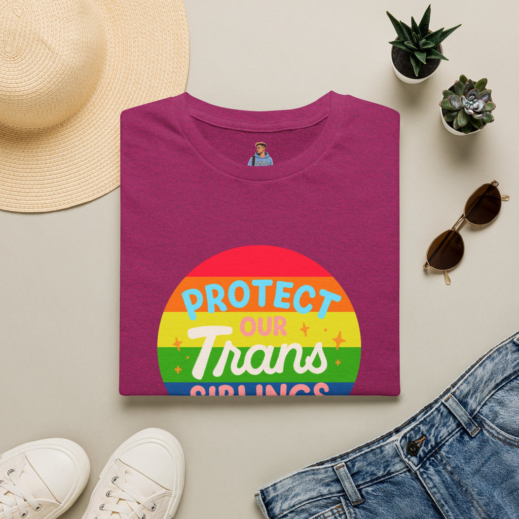 Protect Our Trans Siblings Pride Tree Las Vegas T-Shirt