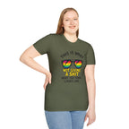 This Is What Not Giving a Shit What You Think Looks Like Sunglasses Pride Tee