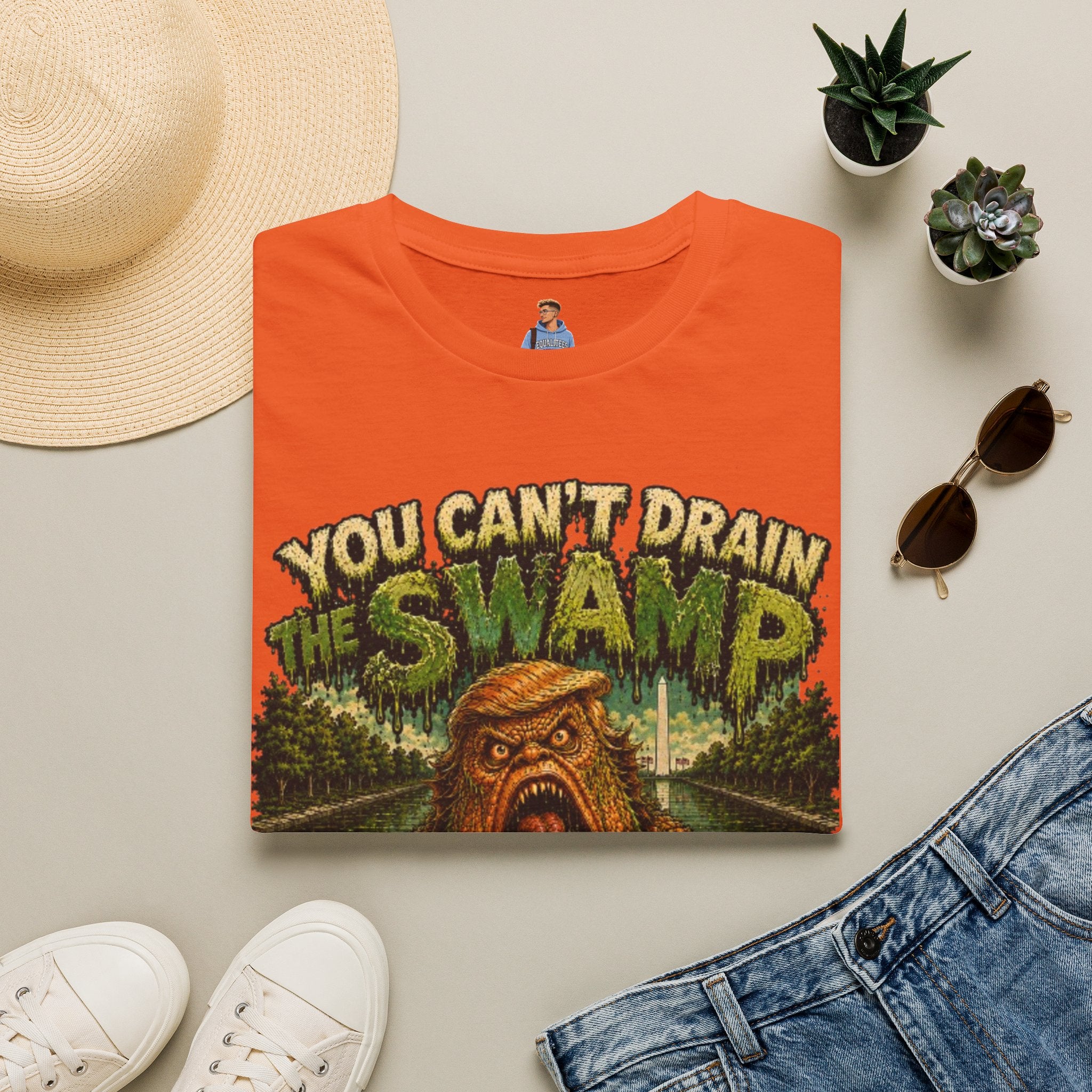 T-Shirt — "You Can't Drain the Swamp when you ARE the Swamp" Graphic Tee