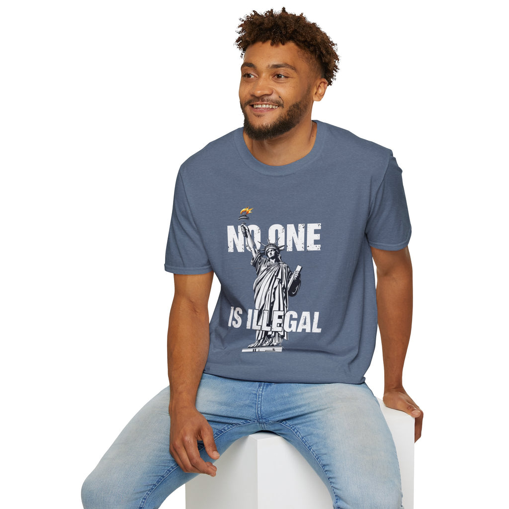 No One Is Illegal Graphic T-shirt