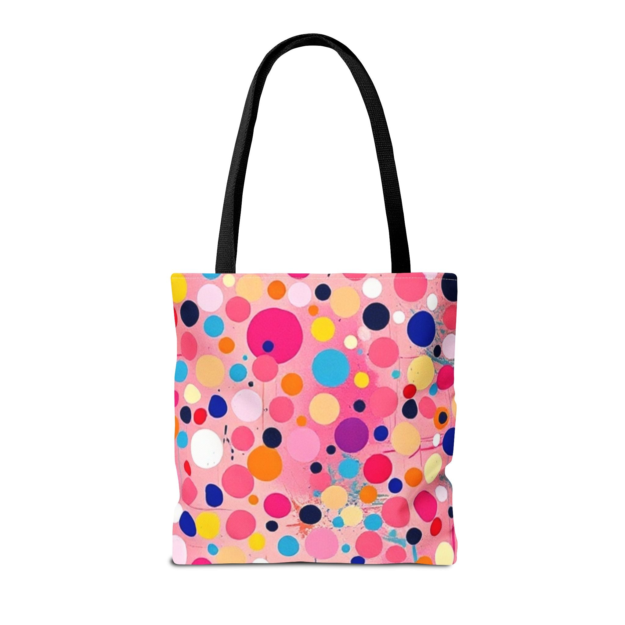 Dots and Drips over Pink Design - Tote Bag