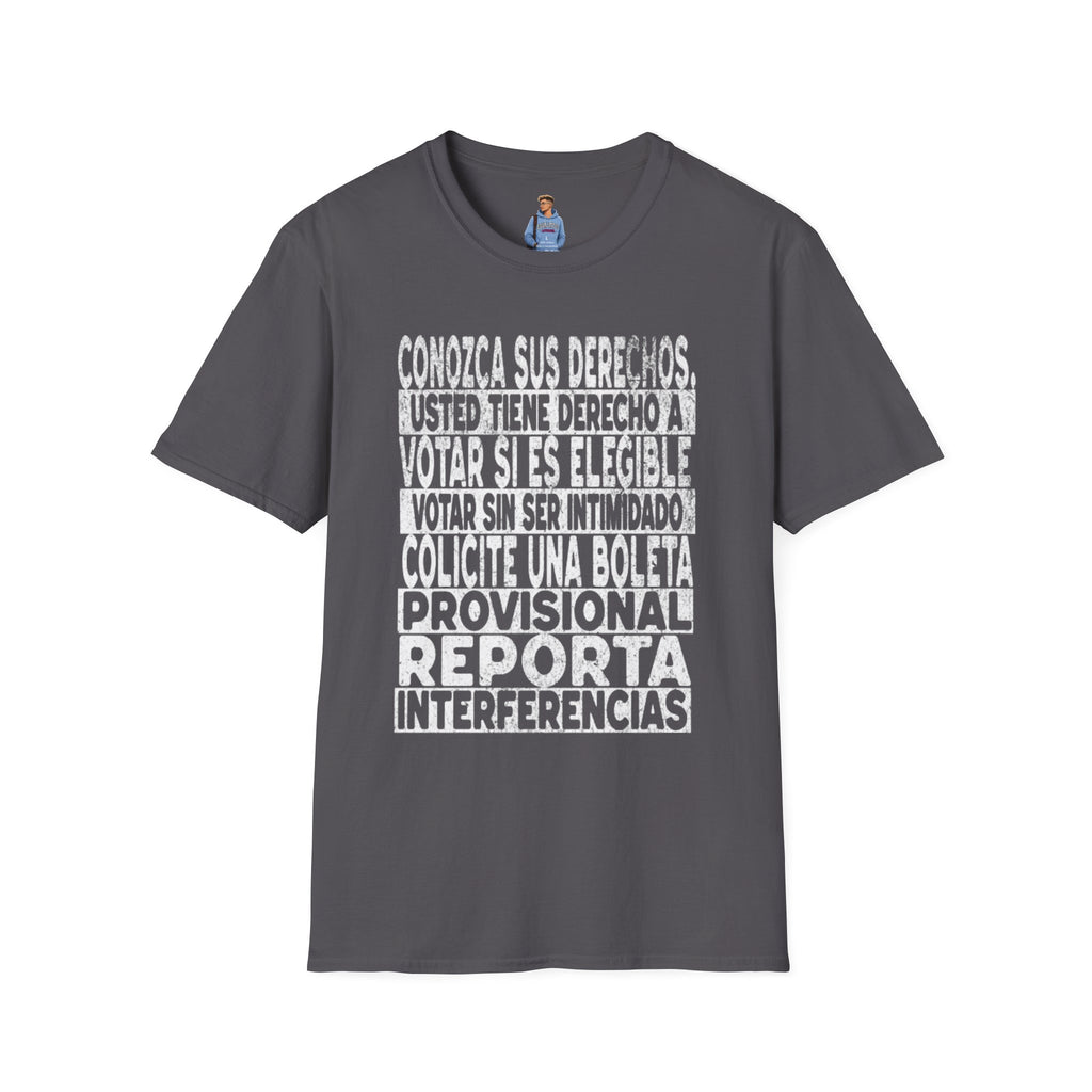 Know Your Voting Rights Spanish T-Shirt