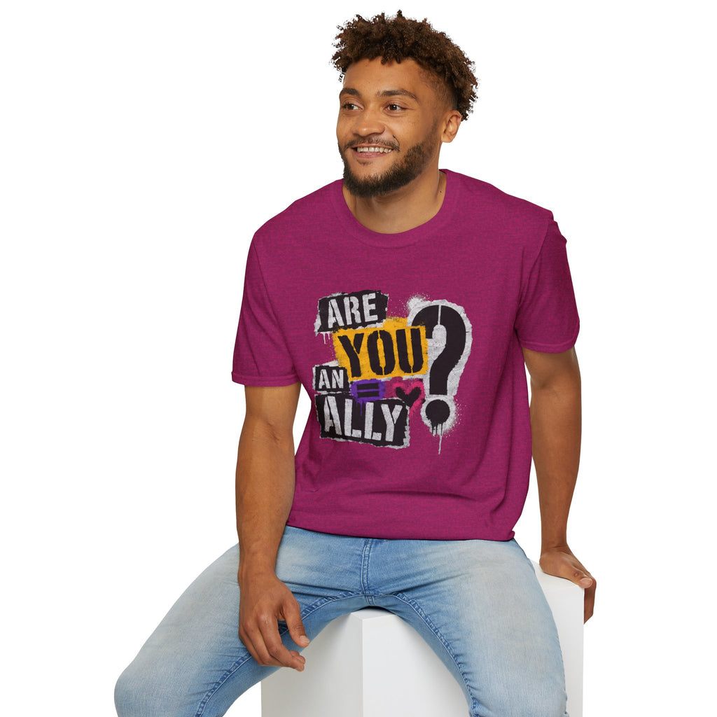 Are You An Ally? Graphic T‑Shirt — Pride & Allyship Tee