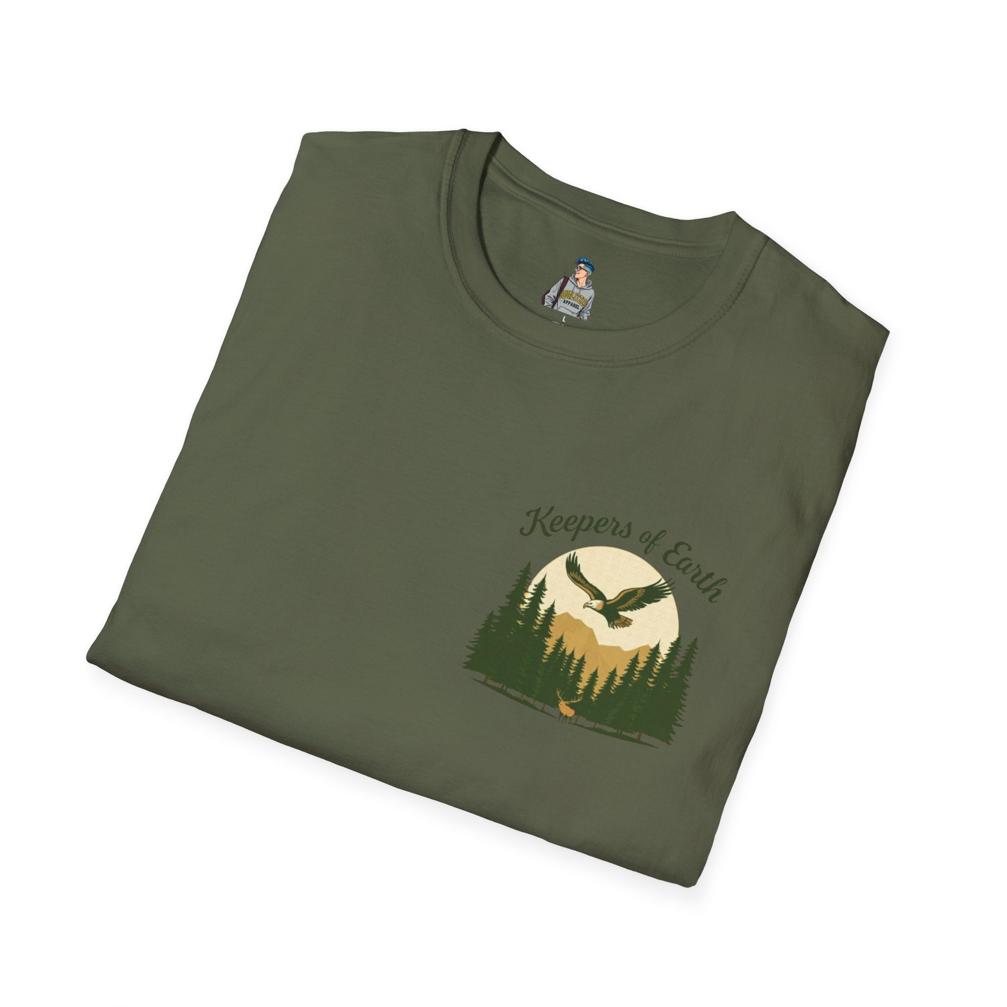 Keepers of the Earth Eagle and Elk T-shirt