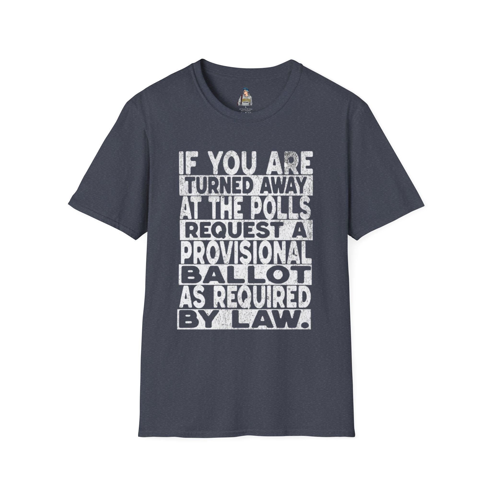 Do Not Be Intimidated Know Your Rights Voting Tee-English