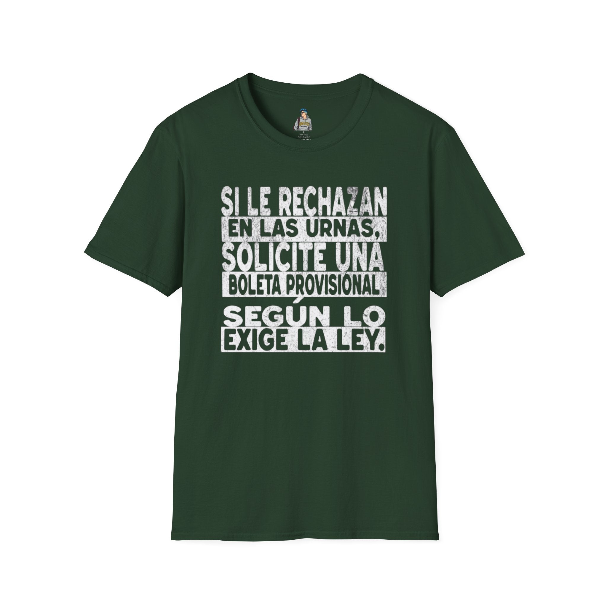 Know Your Rights Voting Spanish T-Shirt