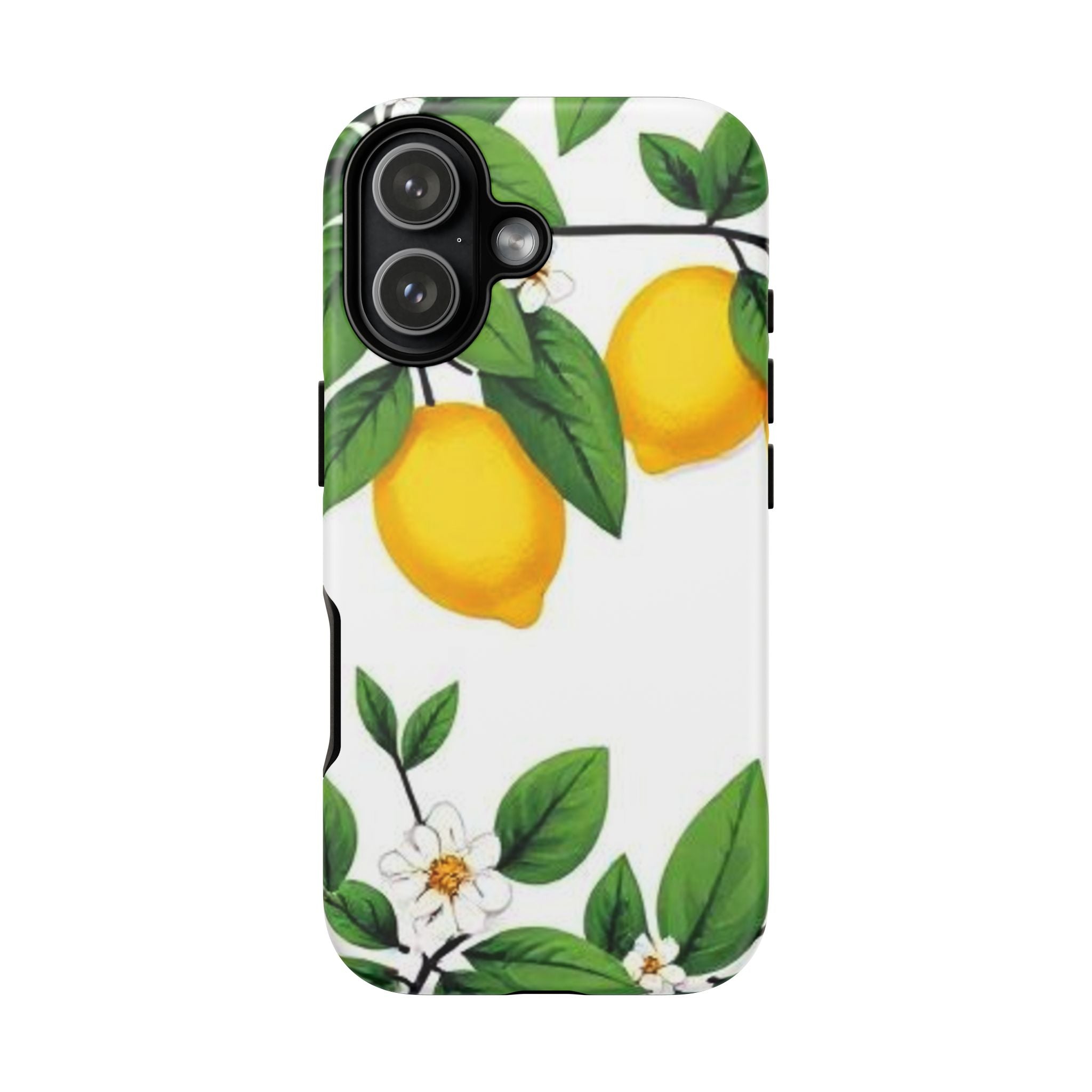 Lemon Blossom Tough Phone Case for iPhone