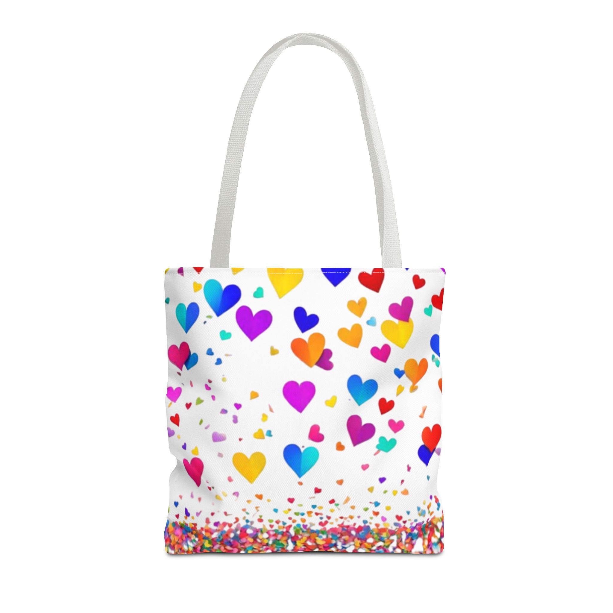 Falling Hearts Tote Bag