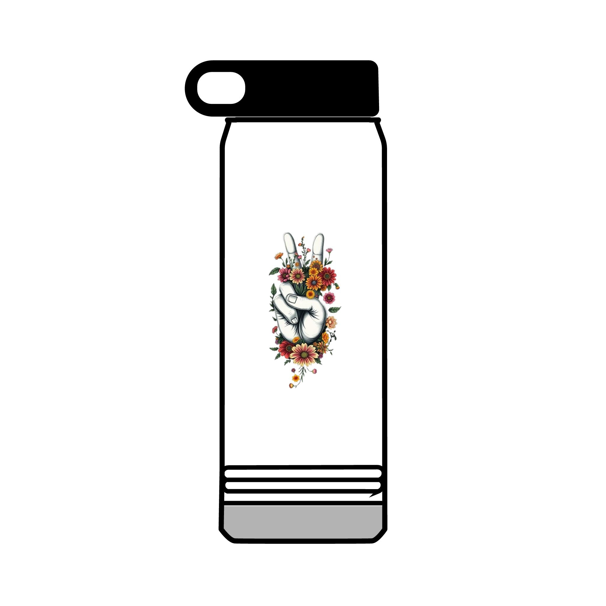 Grow Peace 32oz Water Bottle