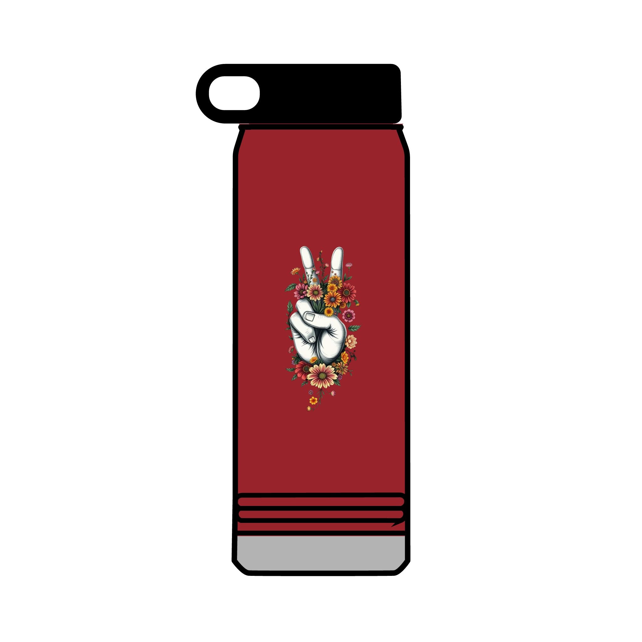 Grow Peace 32oz Water Bottle