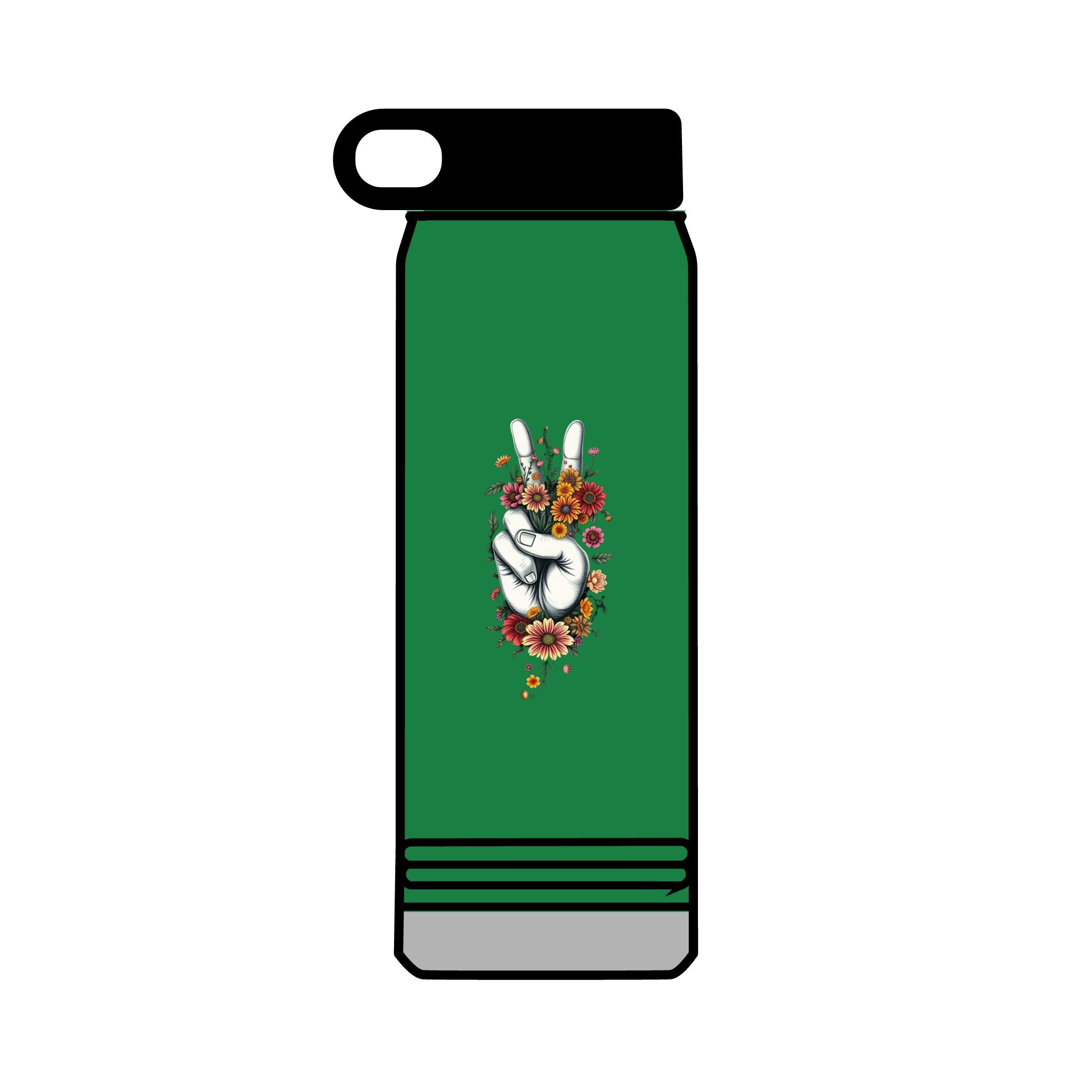 Grow Peace 32oz Water Bottle