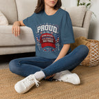 Star Spangled Awesome Graphic Tee ("Proud to Be Delusional Bootlicking Nazi Trash")