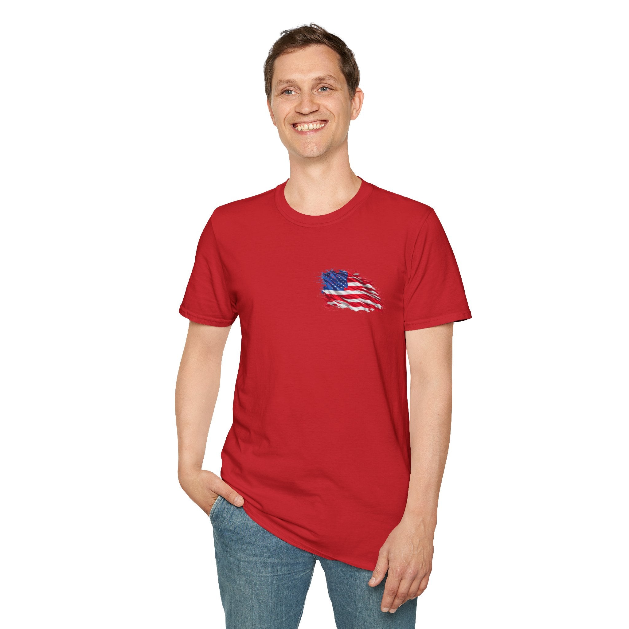 Learn Your Rights T-Shirt — Patriotic American Flag Graphic Tee