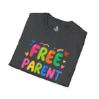Free Parent Hugs T-Shirt — Colorful Affirming Pride
