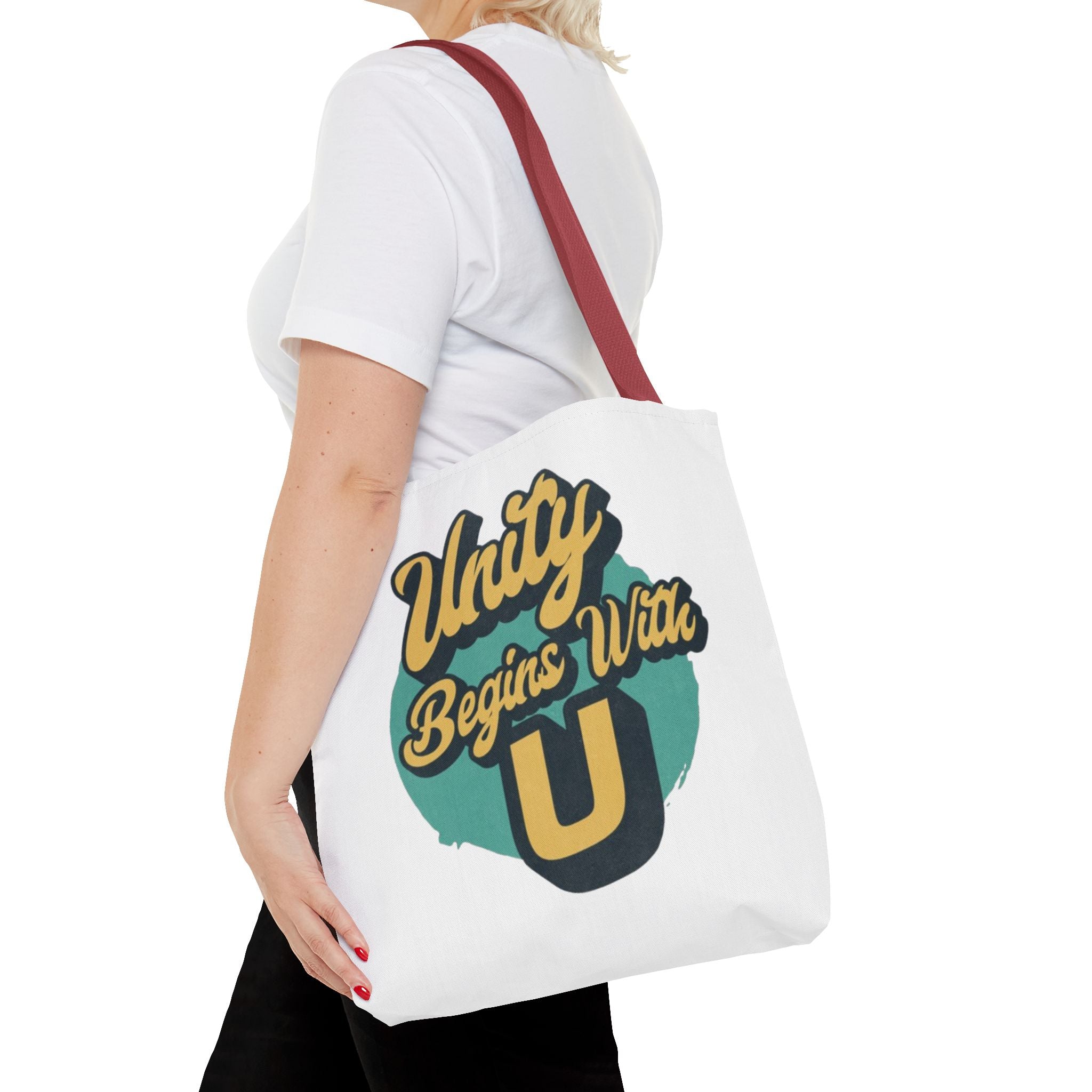 Unity Begins With U Design Tote Bag
