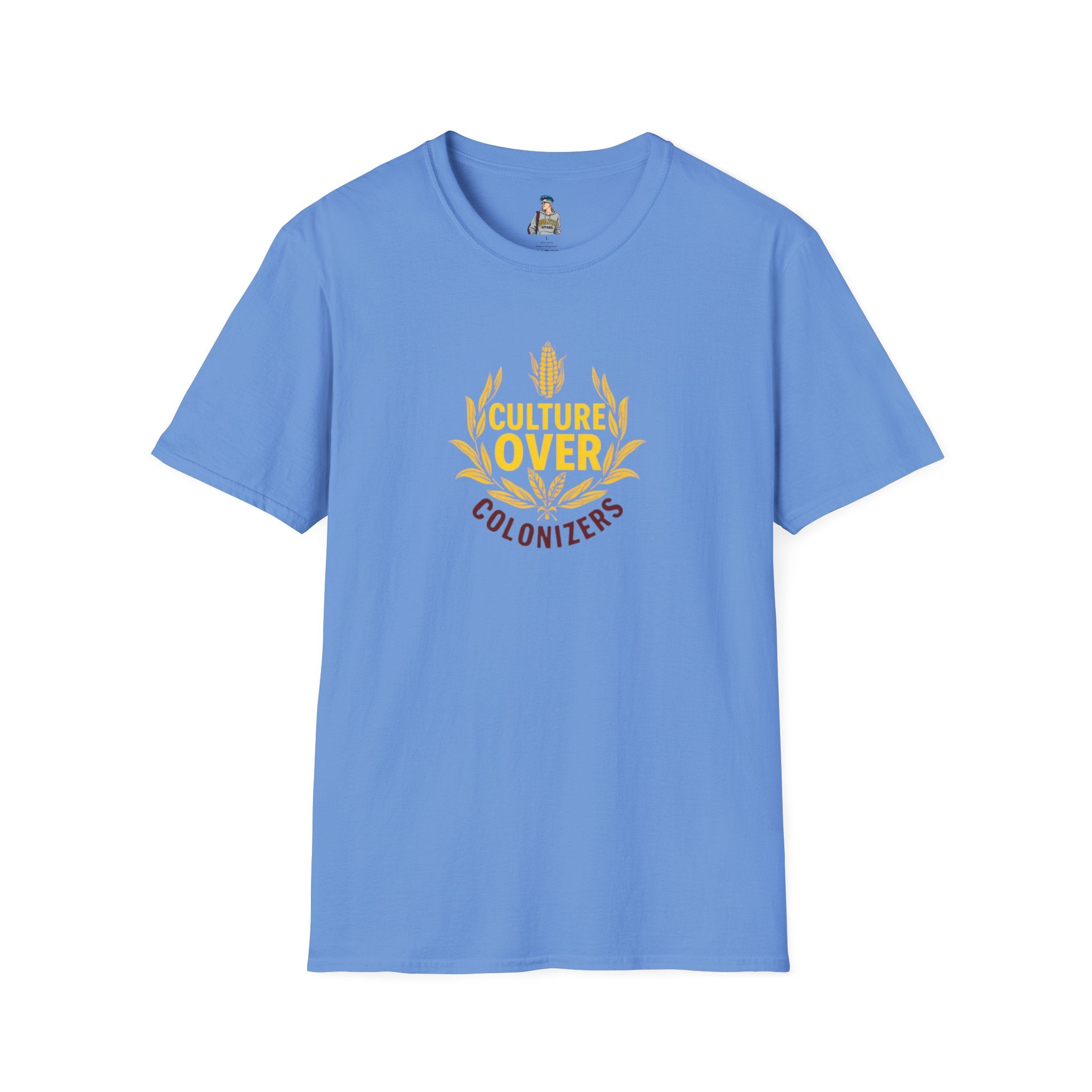 'Culture Over Colonizers' Unisex Softstyle T-shirt