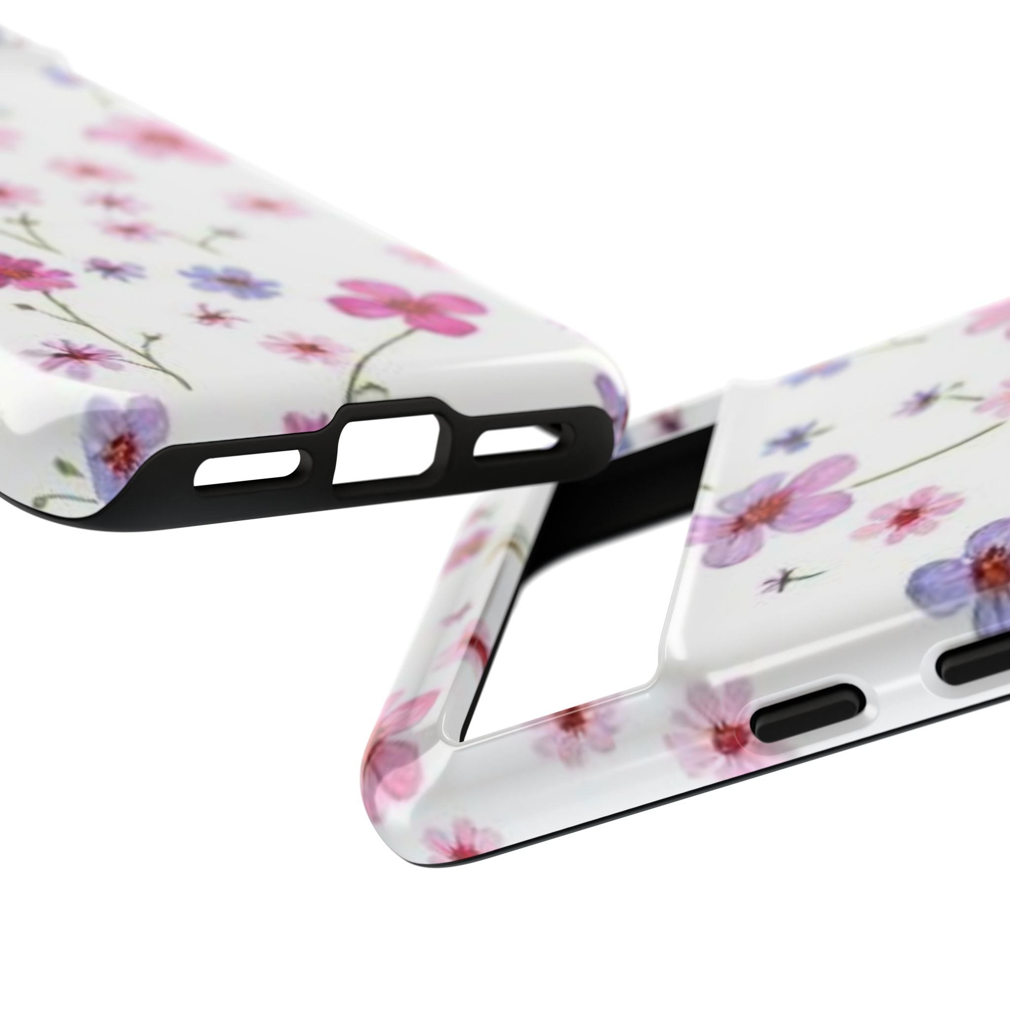 Pink Wildflower Tough Case for Android