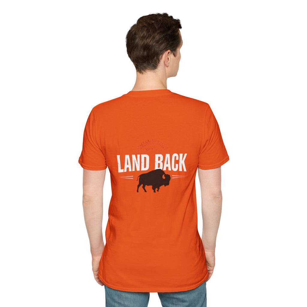'Land Back' Unisex Softstyle T-shirt
