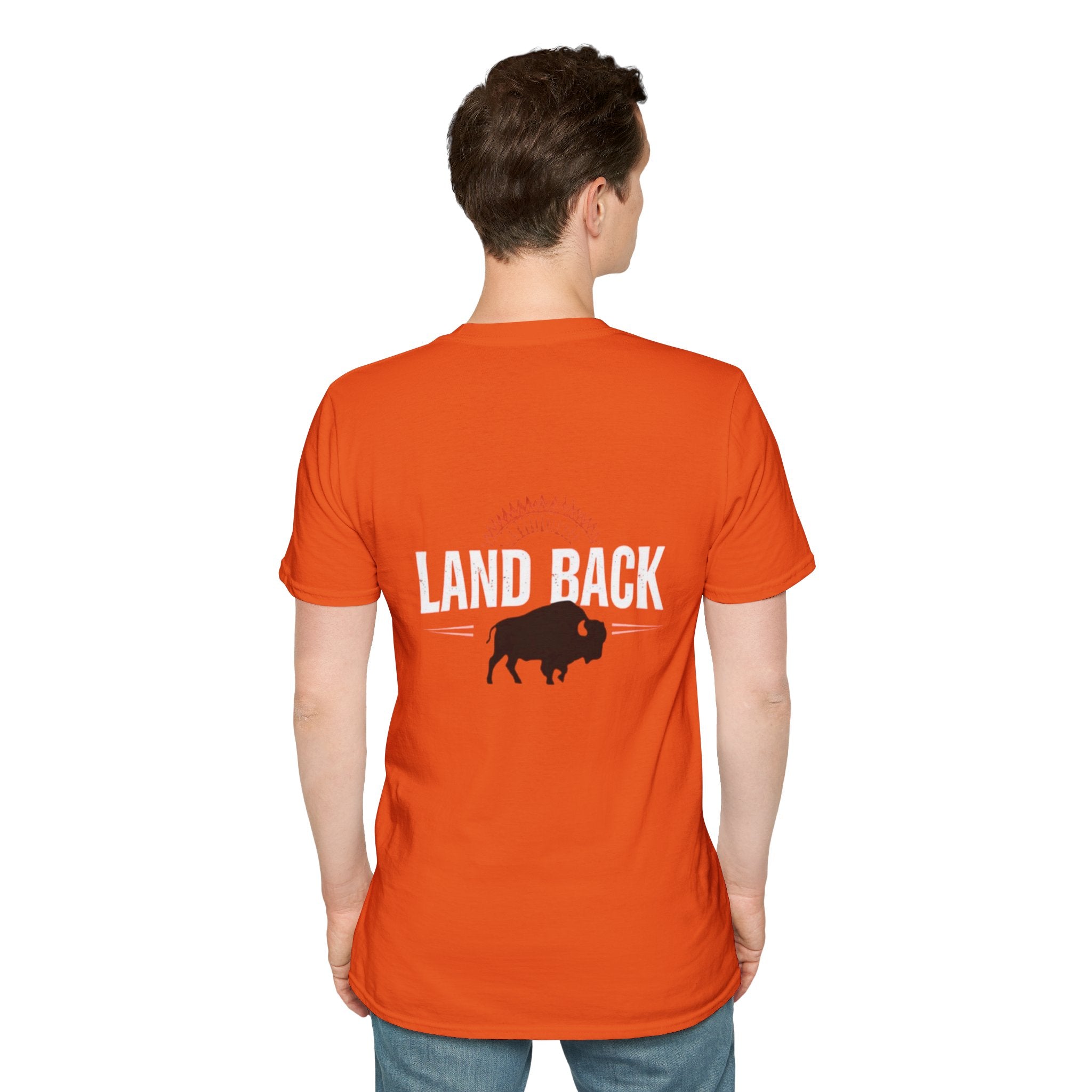 'Land Back' Unisex Softstyle T-shirt