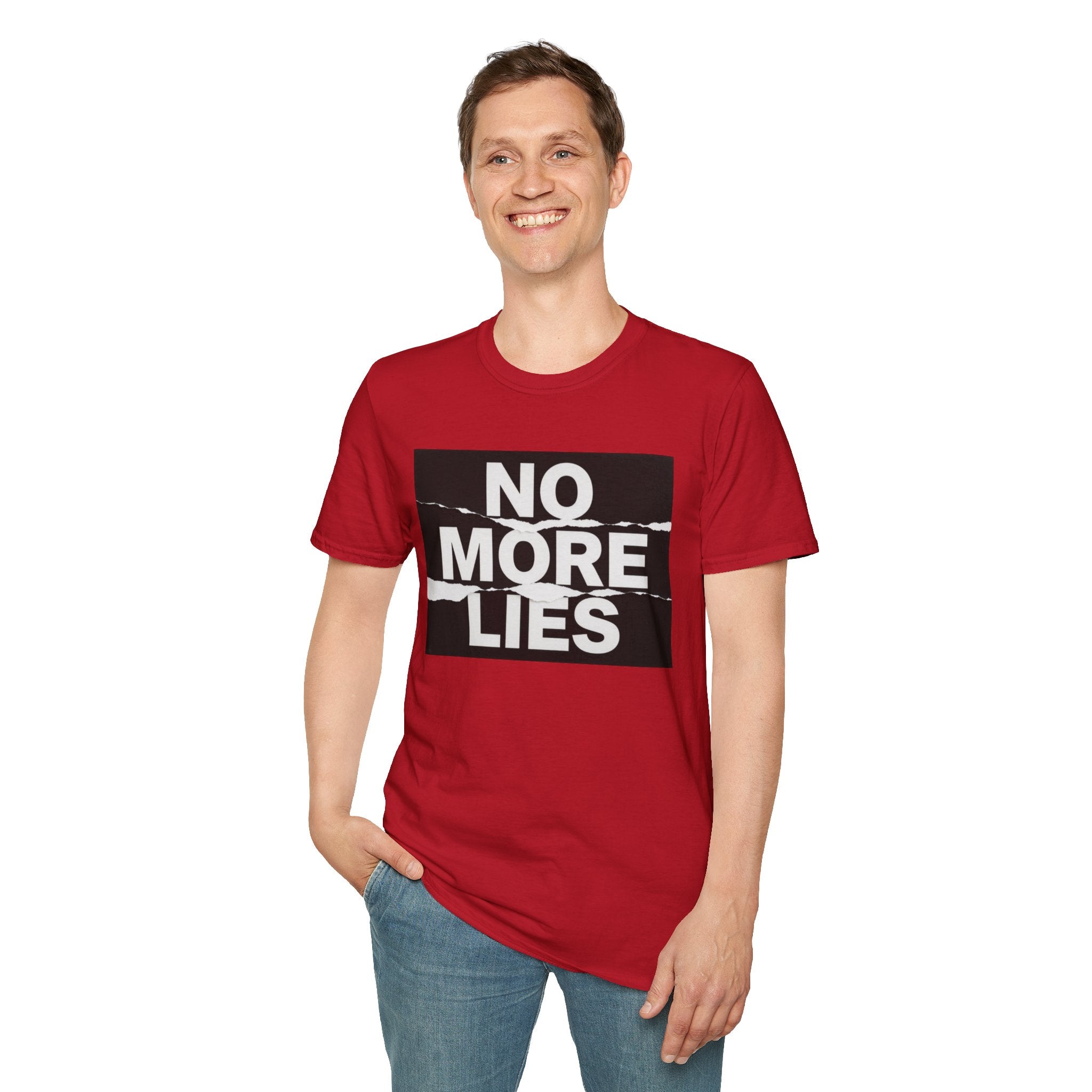 No More Lies T-Shirt — Bold Protest Graphic Tee