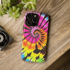 Tie-Dye Spiral Phone Case for iPhone