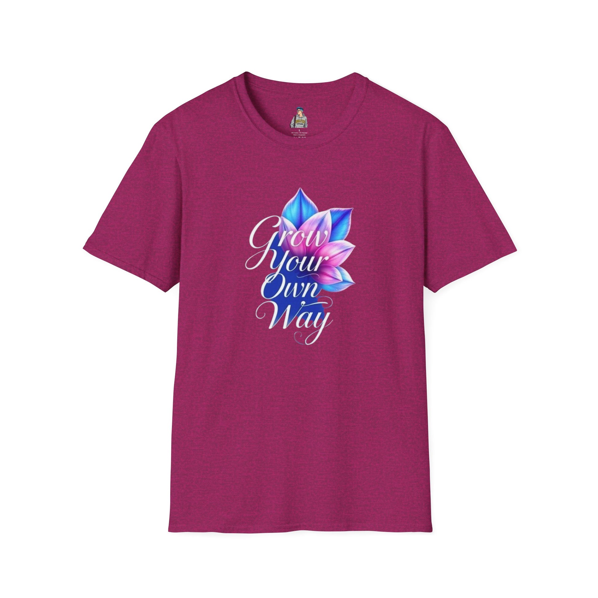 Empowerment Lotus, Grow Your Own Way T-Shirt