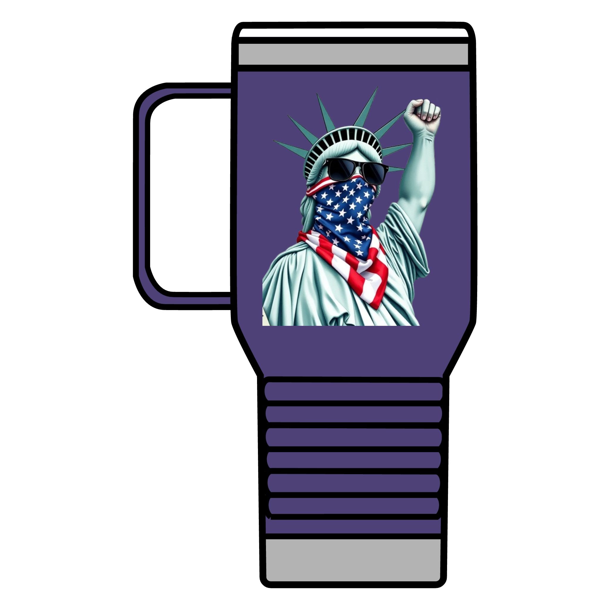 #RESIST with Lady Liberty Travel Mug - 20oz