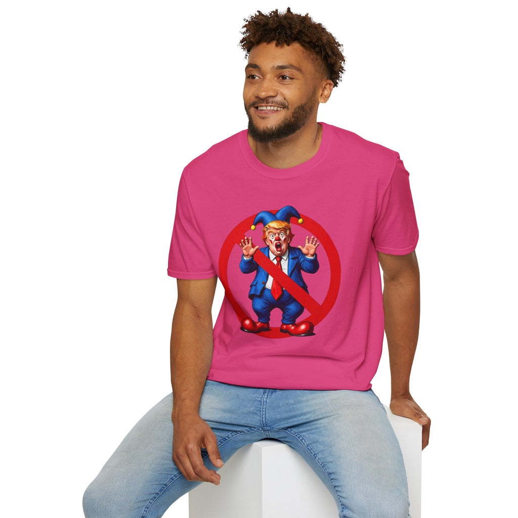 NO CROWN FOR THE CLOWN T-Shirt - NO KINGS IN AMERICA
