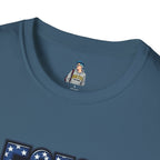 Patriotic Unisex T-Shirt - 50501 We The People Rise - American Flag Design