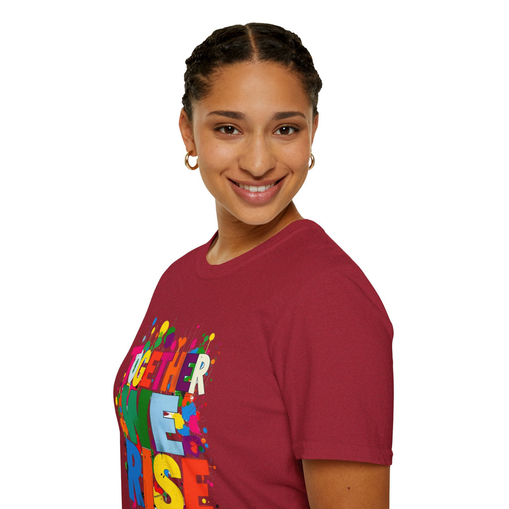 Together We Rise Unisex Softstyle T-Shirt