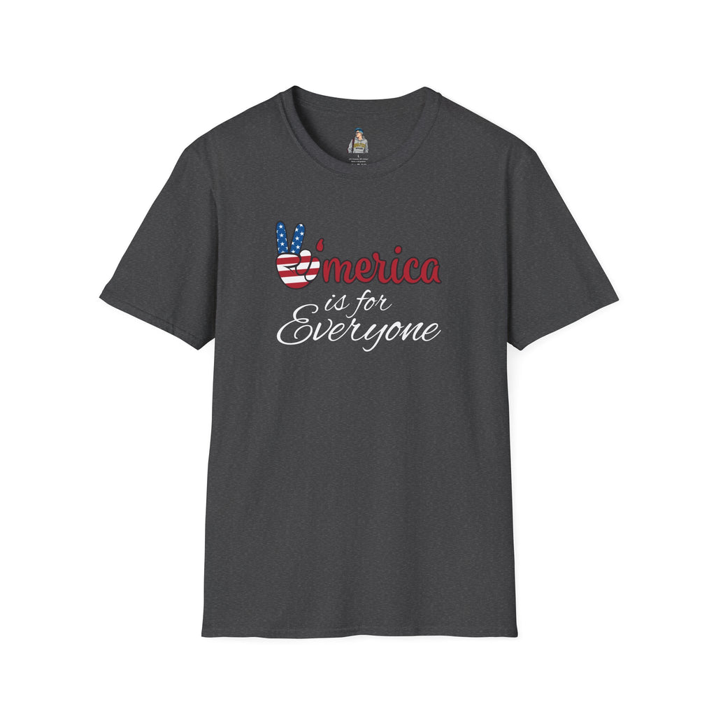 'Merica is for Everyone - Softstyle Unisex T-Shirt